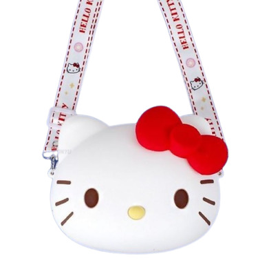 Sanrio Hello Kitty Big Face Soft Cross Body Bag
