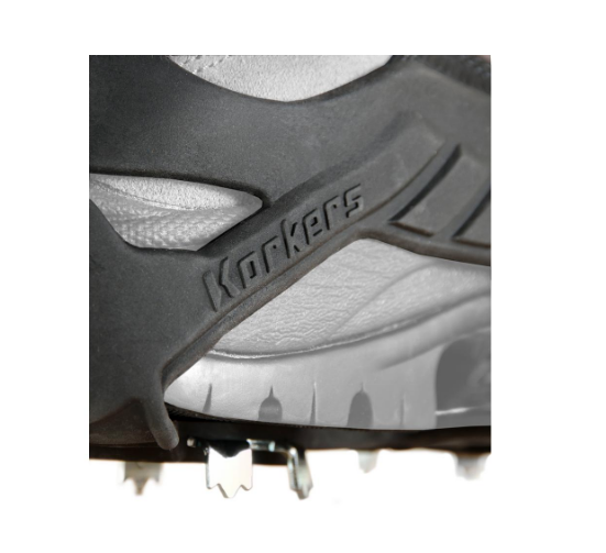 Korkers Apex Ice Cleat Size XX-Large Black Stretch Rubber with 20 Cleats / Pair