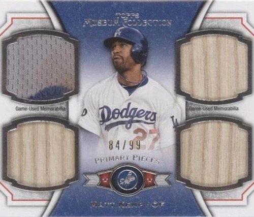 2012 Topps Museum Collection - Matt Kemp #PPQR-MK