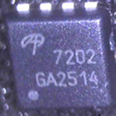 10 PCS New AO7202 AON7202 7202 QFN8  ic chip