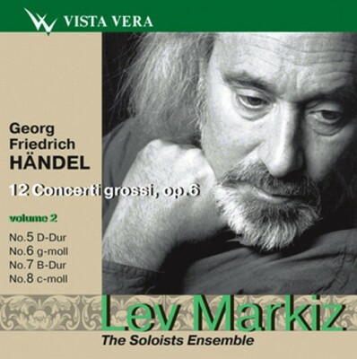 HANDEL 12 Concerti grossi, op.6 (5,6,7,8) Vol.2 Lev Markiz CD NEW SEALED