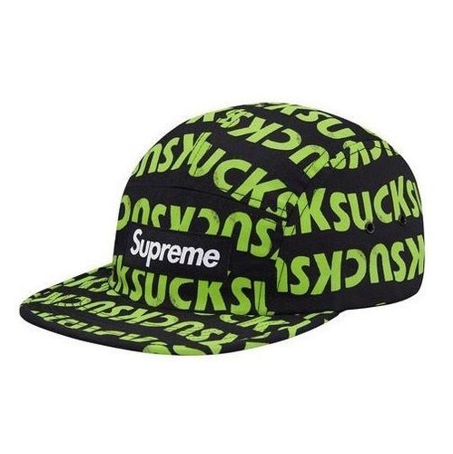 Supreme Liberty Thorgerson Black F/W 2013 Camp Cap 5 Panel  display picture 3