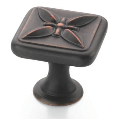 BP27009-ORB Oil Rubbed Bronze 1 1/8'' Cabinet Knob Pulls Amerock Sundara