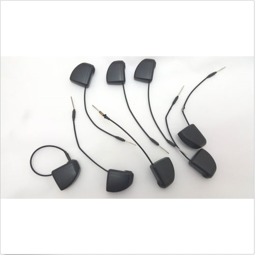 Lot of 50 WGSPI EAS Hard Security Lanyard Tags Black Anti-Theft Alarm 58 kHz AM