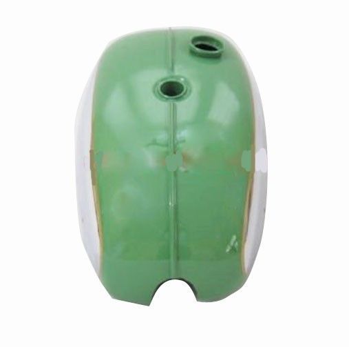 BSA A65 Thunderbolt Green Painted Chrome Plated Petrol Gas Fuel Tank  