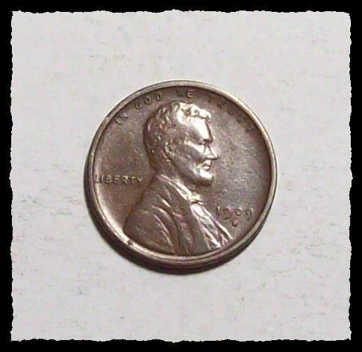 1909-S VDB LINCOLN CENT Genuine Original Color KEY DATE Choice
