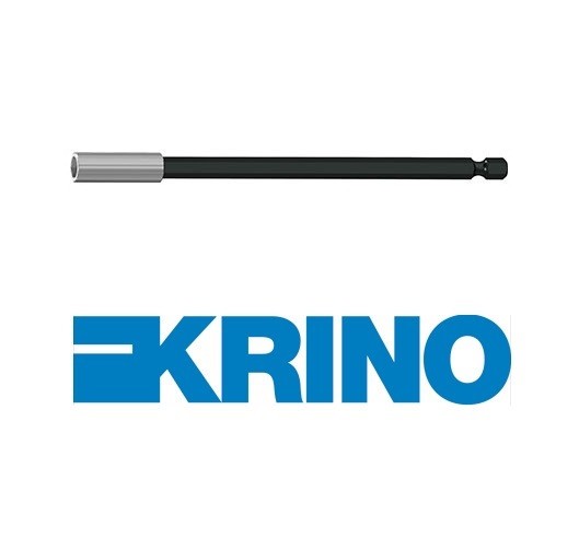PORTAINSERTO PROLUNGATO 150 mm PORTA INSERTI INSERTO BIT BITS 1/4"  KRINO