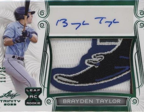 2023 Leaf Trinity - Brayden Taylor #PA-BT2