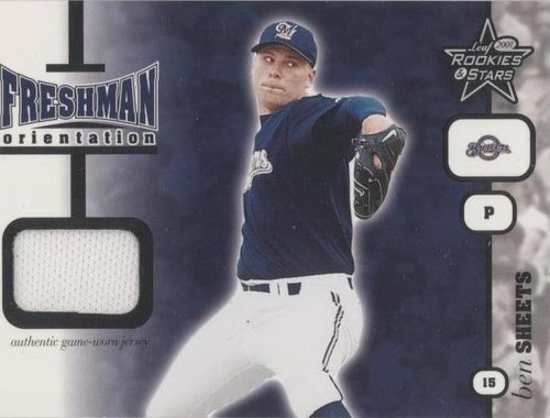 2001 Leaf Rookies & Stars - Ben Sheets #FO 6