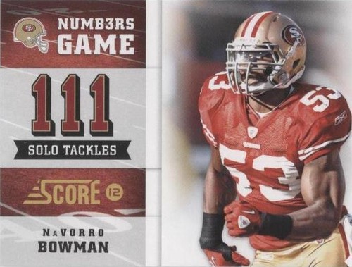 2012 Score NaVorro Bowman #18