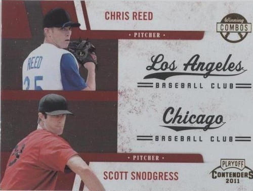 2011 Playoff Contenders - Chris Reed Scott Snodgress #18