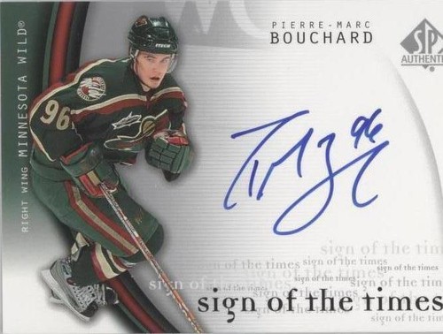 2005-06 SP Authentic - Pierre-Marc Bouchard #PM