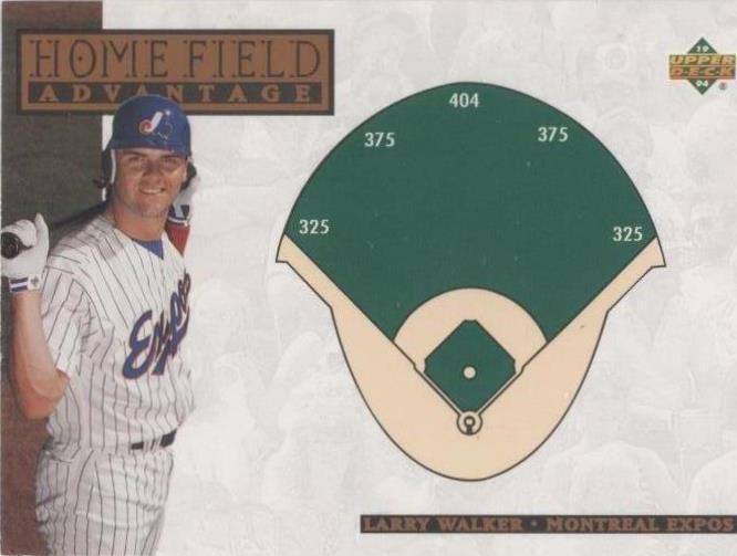 Cubierta superior 1994 - Larry Walker #274