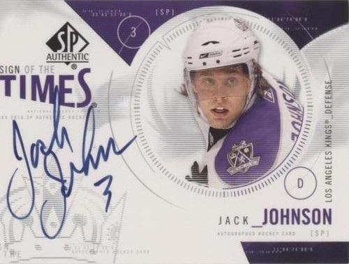 2009-10 SP Authentic - Jack Johnson #ST-JJ