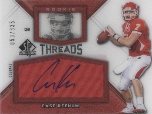 2012 SP Authentic Case Keenum #RT-CK