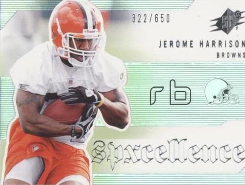 2006 SPx Jerome Harrison #SP-JH