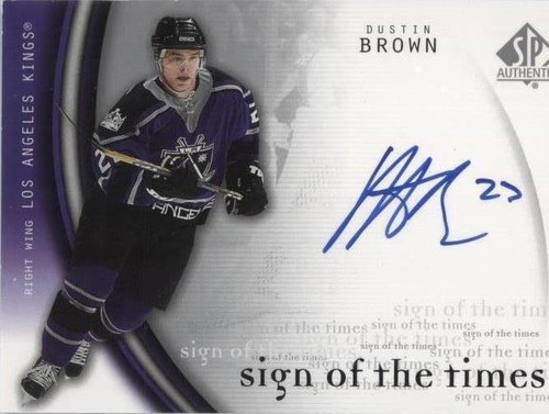 2005-06 SP Authentic - Dustin Brown #DB