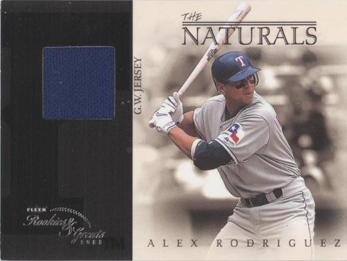 2003 Fleer Rookies & Greats - Alex Rodriguez #N-AR
