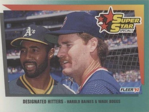1992 Fleer - Harold Baines Wade Boggs #707