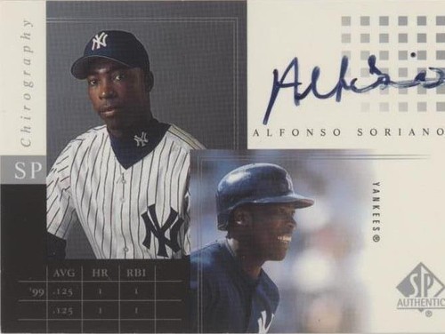 2000 SP Authentic - Alfonso Soriano #AS