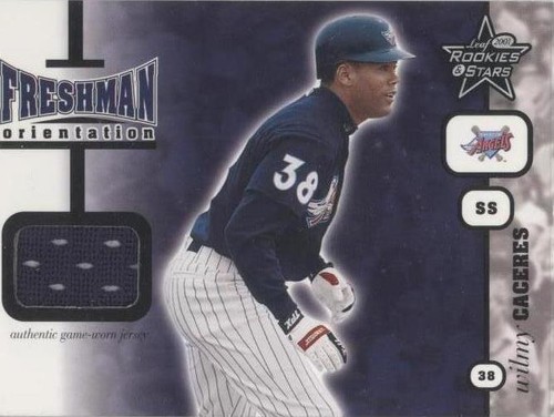2001 Leaf Rookies & Stars - Wilmy Caceres #FO 20