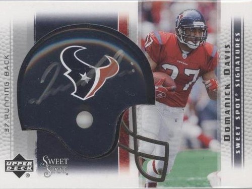 2005 Upper Deck Sweet Spot Domanick Davis #SS-DD