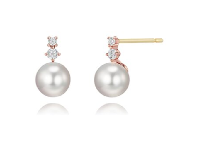 ◆STONEHENgE◆ 14K Rose Gold Piercing SA25B57K Amazon.com: 14K Rose Gold Beaded Flatback Stud Earring