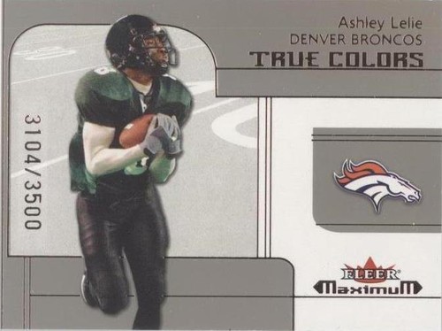 2002 Fleer Maximum Ashley Lelie #257