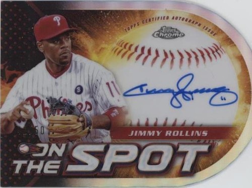 2024 Topps Chrome - Jimmy Rollins #OSA-JR