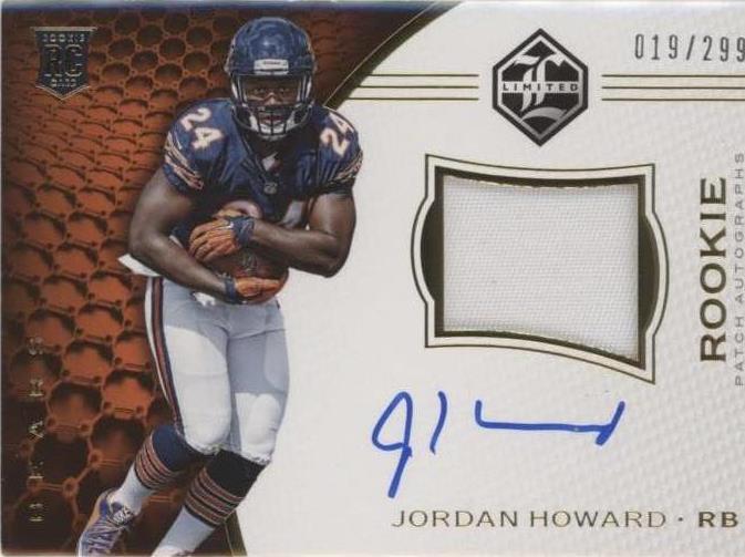 2016 Panini Limited Jordan Howard #106