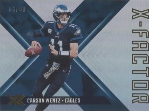 2018 Panini XR Carson Wentz #XF10