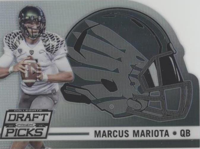 Selecciones del draft universitarias Panini Prizm 2015 Marcus Mariota #27