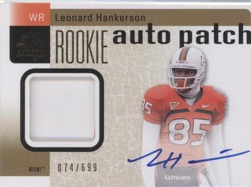 2011 SP Authentic Leonard Hankerson #212