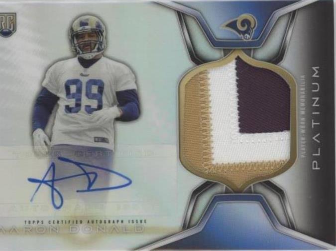 2014 Topps Platinum Aaron Donald #ARP-AD