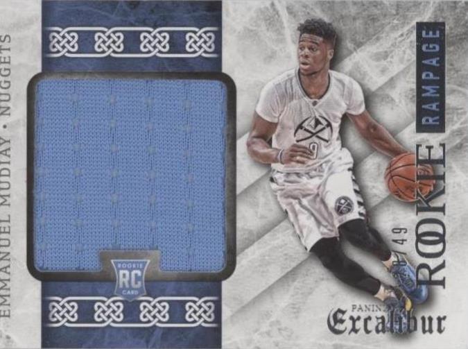 Panini Excalibur 2015-16 - Emmanuel Mudiay #32