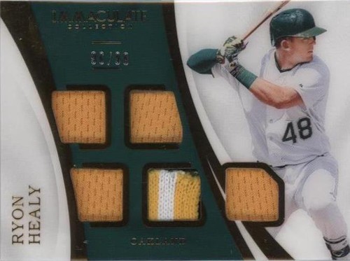 2017 Panini Immaculate Collection - Ryon Healy #IM-RH
