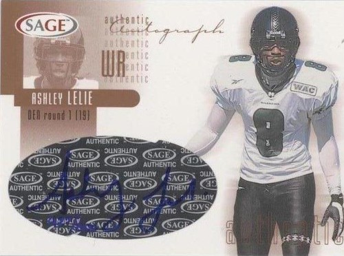 2002 Sage Ashley Lelie #A26