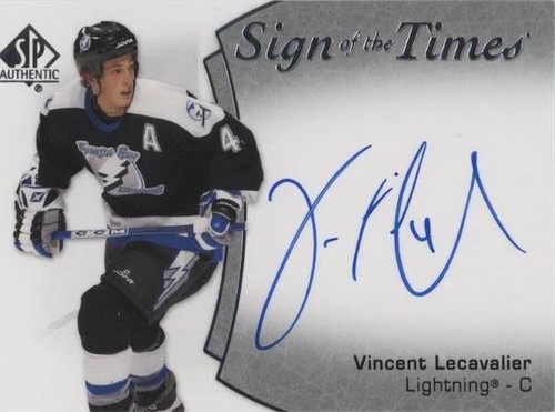 2021-22 SP Authentic - Vincent Lecavalier #SOTT-VL