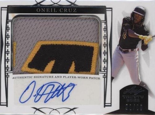 2022 Leaf Trinity - Oneil Cruz #PA-OC1