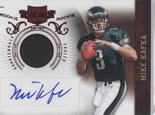 2010 Panini Plates & Patches Mike Kafka #225