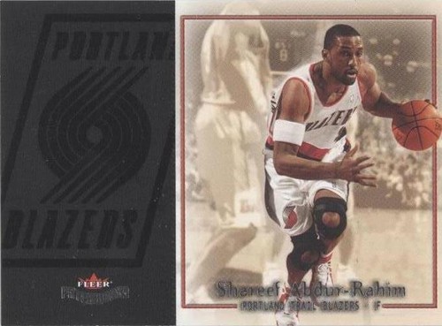 2003-04 Fleer Patchworks - Shareef Abdur-Rahim #1