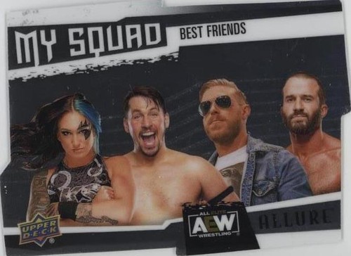 2022 Upper Deck Allure AEW - Chuck Taylor Kris Statlander Orange Cassidy #MC-10