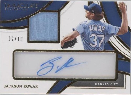 2022 Panini Immaculate Collection - Jackson Kowar #ICP-JK