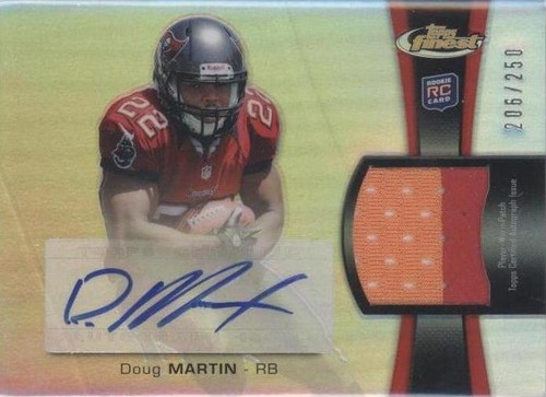 2012 Topps Finest Doug Martin #RAP-DM