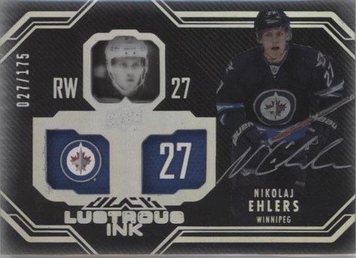 2016-17 UD Black - Nikolaj Ehlers #LI-NE