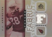 2005 Upper Deck Reflections J.J. Arrington #FFR-JJ