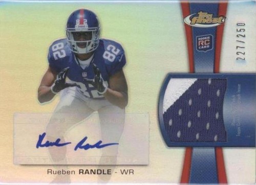 2012 Topps Finest Rueben Randle #RAP-RR