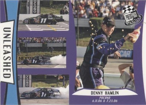 2007 Press Pass - Denny Hamlin #98