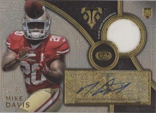 2015 Topps Triple Threads Mike Davis #TTRAR-MDA