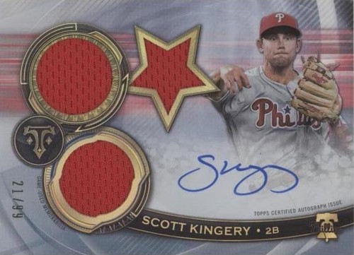 2019 Topps Triple Threads - Scott Kingery #RFPAR-SK